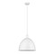 Z-Lite Sawyer 1 Light Pendant, Satin White & Satin White 4500P12-SW - alternate 5